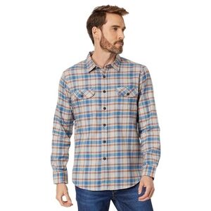 VISSLA Central Coast Eco Long Sleeve Flannel (Harbor Blue) Men's XXL